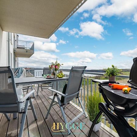 Hygge Molenkieker Meerblick Am Strand Olpenitz Kültér fotó